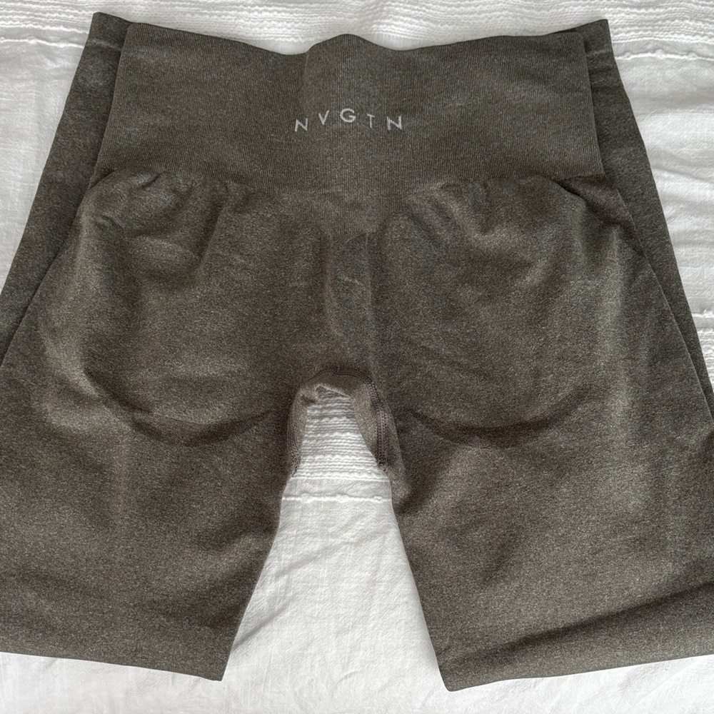 NVGTN Khaki Green Curve Contour Legging